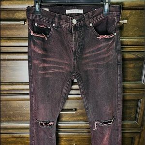 Pacsun Red skinny jeans